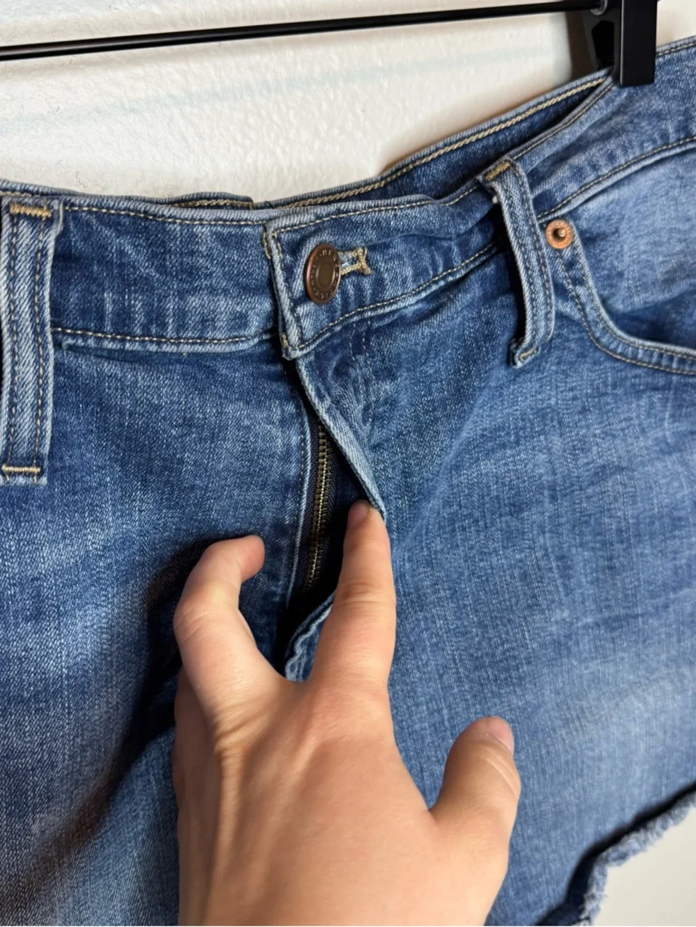 J. Crew High-rise Denim Cutoff Shorts